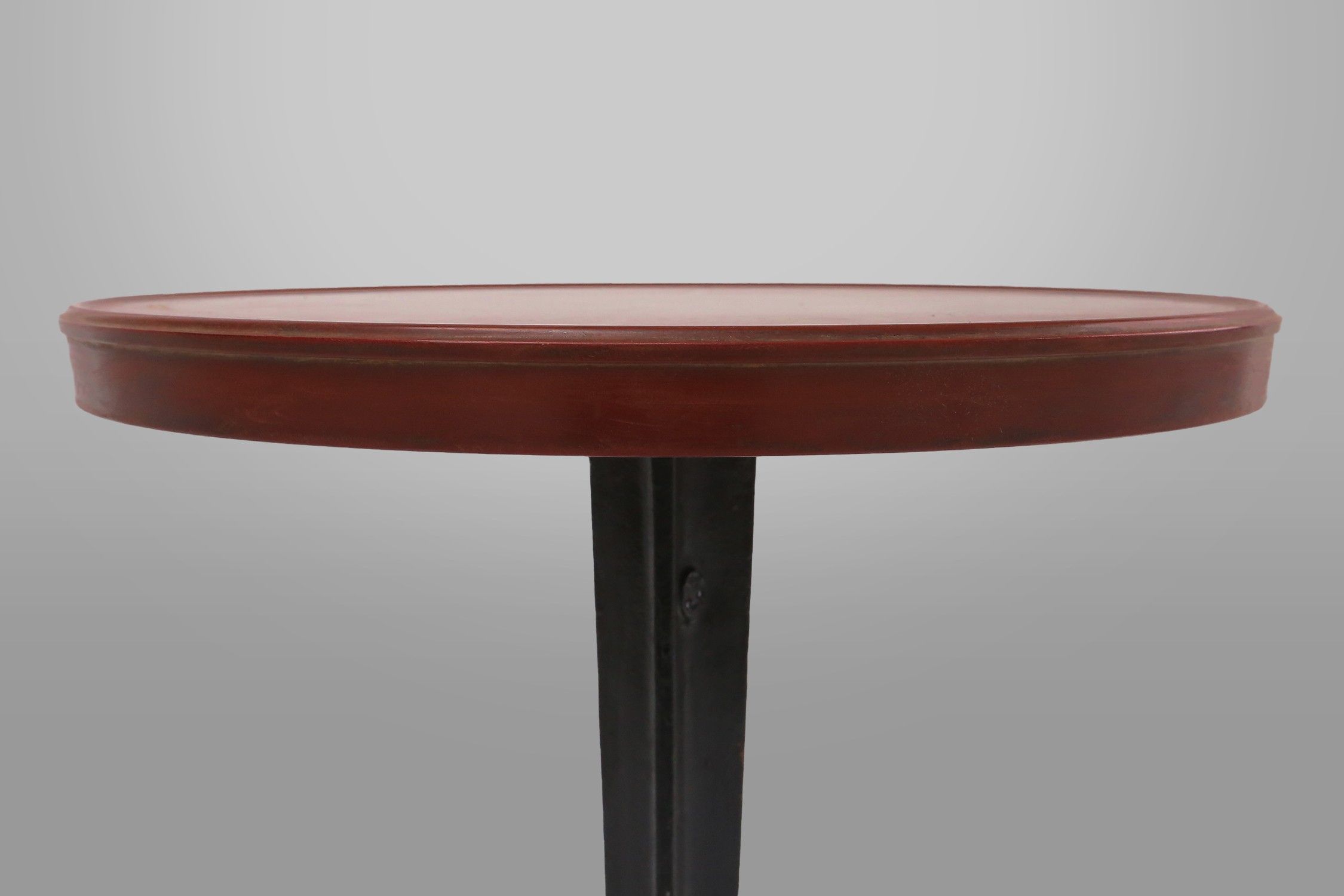 Rare Louis Vuitton cast iron bistro table with bakelite top, France ca. 1930thumbnail